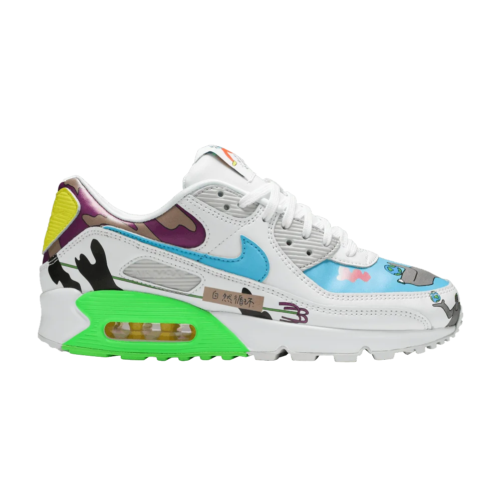 Кроссовки Ruohan Wang x Nike Air Max 90 Flyleather