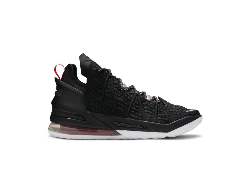 Nike LeBron 18 Black University Red