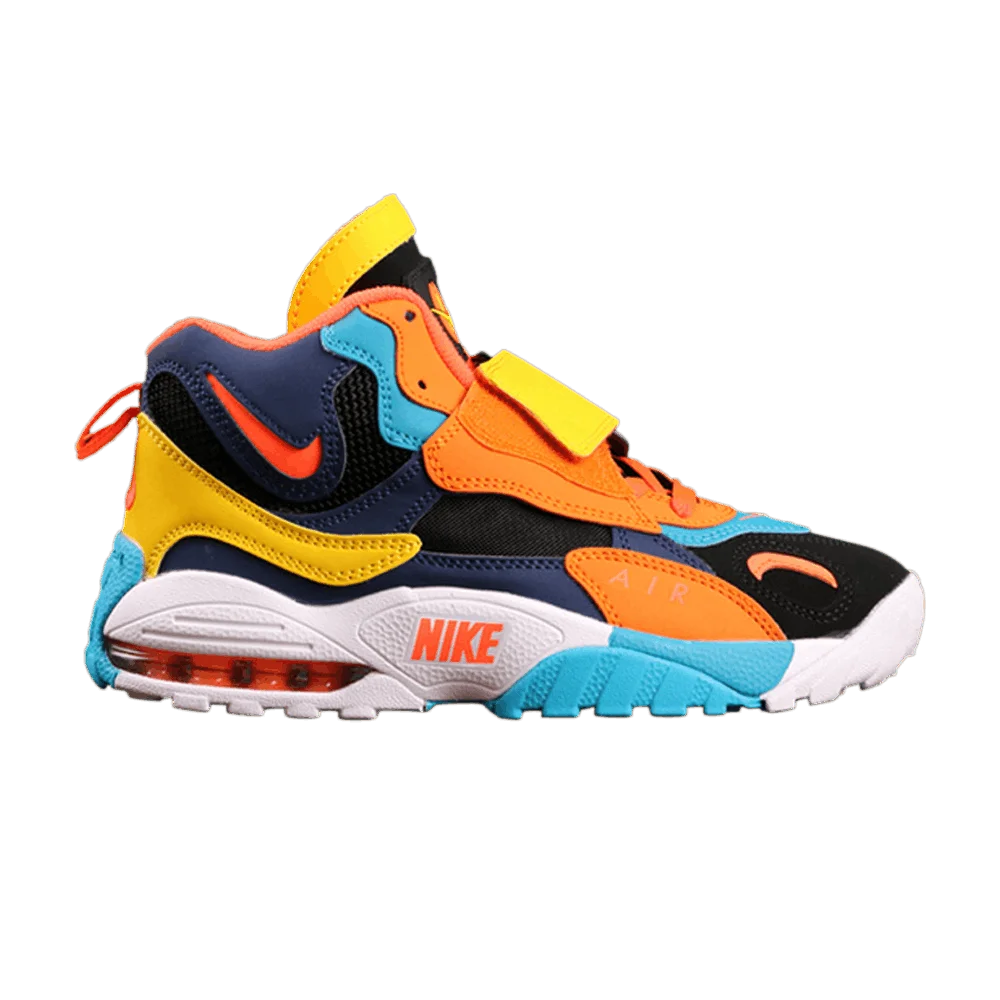 Кроссовки Nike Air Max Speed Turf GS 'Green Abyss Amarillo Flash Crimson'