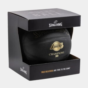 2020 NBA Los Angeles Lakers Champions Ball Limited Edition Black 1