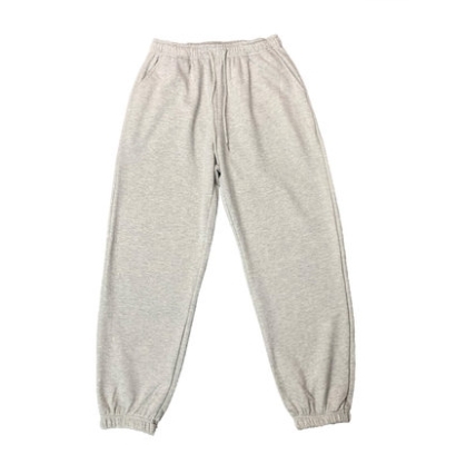 2021 Hip hop Style Sweatpants Monochromatic Grey 1