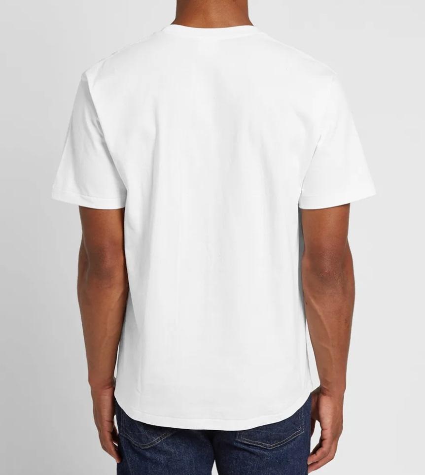 Футболка A Bathing Ape Reflector 1st Camo Shark Tee White