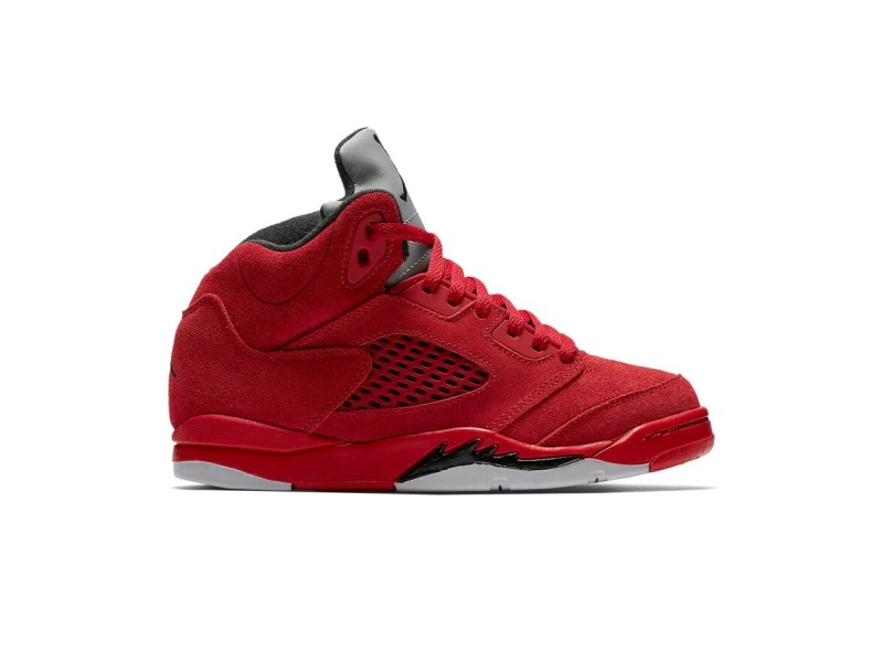 Air Jordan 5 Retro PS Red Suede