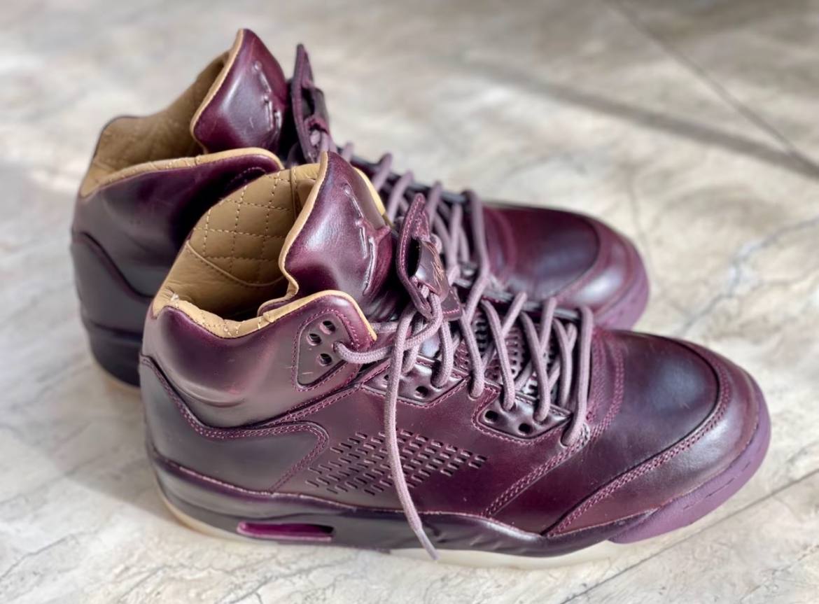 Air Jordan 5 Retro Premium Bordeaux 881432 612