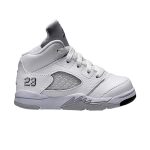 White/Metallic Silver