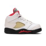 White/Fire Red/Black