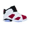 White/Carmine-Black