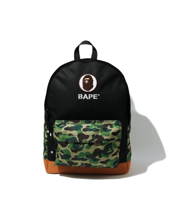 BAPE ABC Camo Ape Head Daypack Green 1