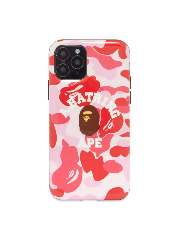 BAPE ABC Camo College iPhone 11 Pro Case Pink 1