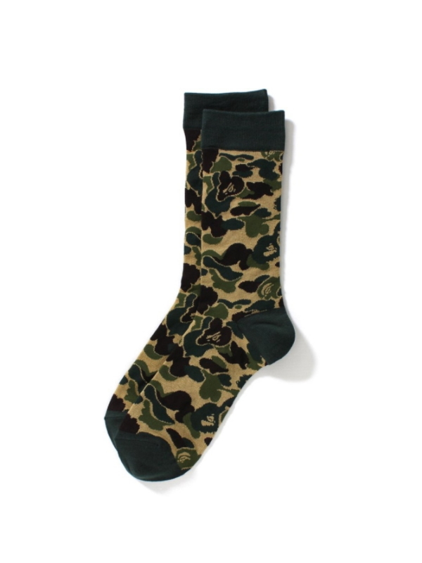 BAPE Abc Jacquard Socks Socks Green 1