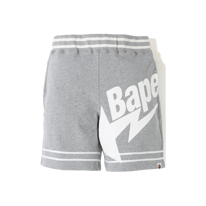 BAPE Bapesta Shorts Grey 1