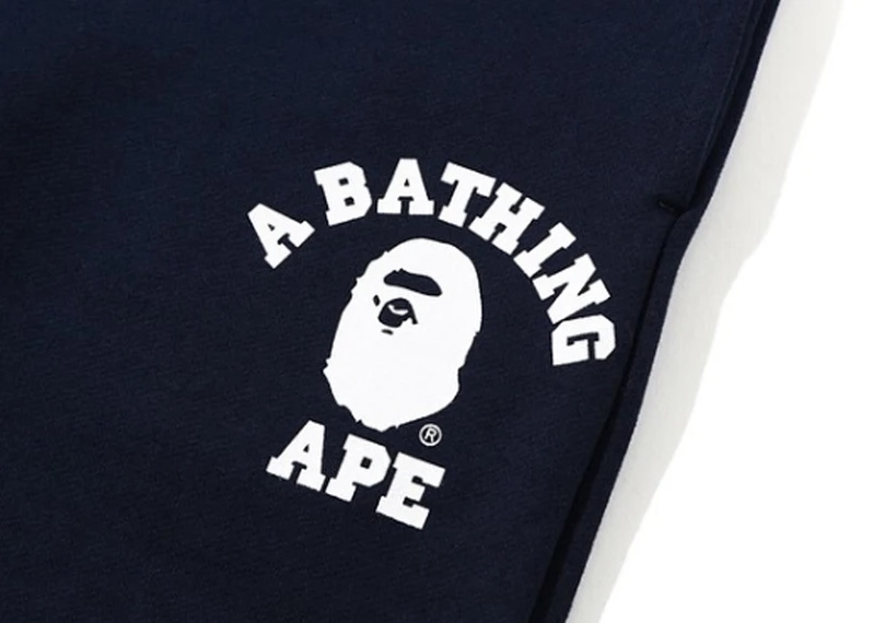 Спортивные штаны BAPE Classic College Slim Sweat Pants Navy