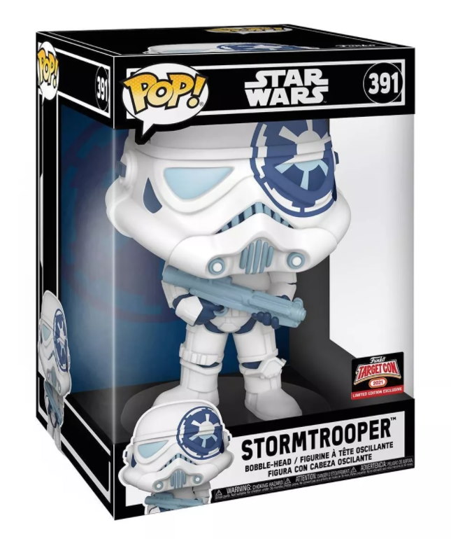 Funko Pop Star Wars Stormtrooper Artist Series Target Con Exclusive 10 IN Figure 391 1