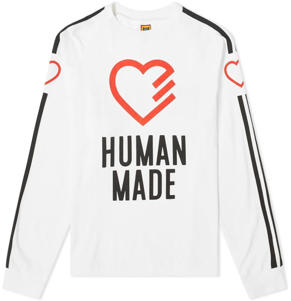 HUMAN MADE Heart Long Sleeve T Shirt 1