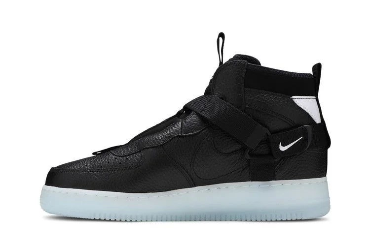 Кроссовки Nike Air Force 1 Mid Utility 'Black Half Blue'