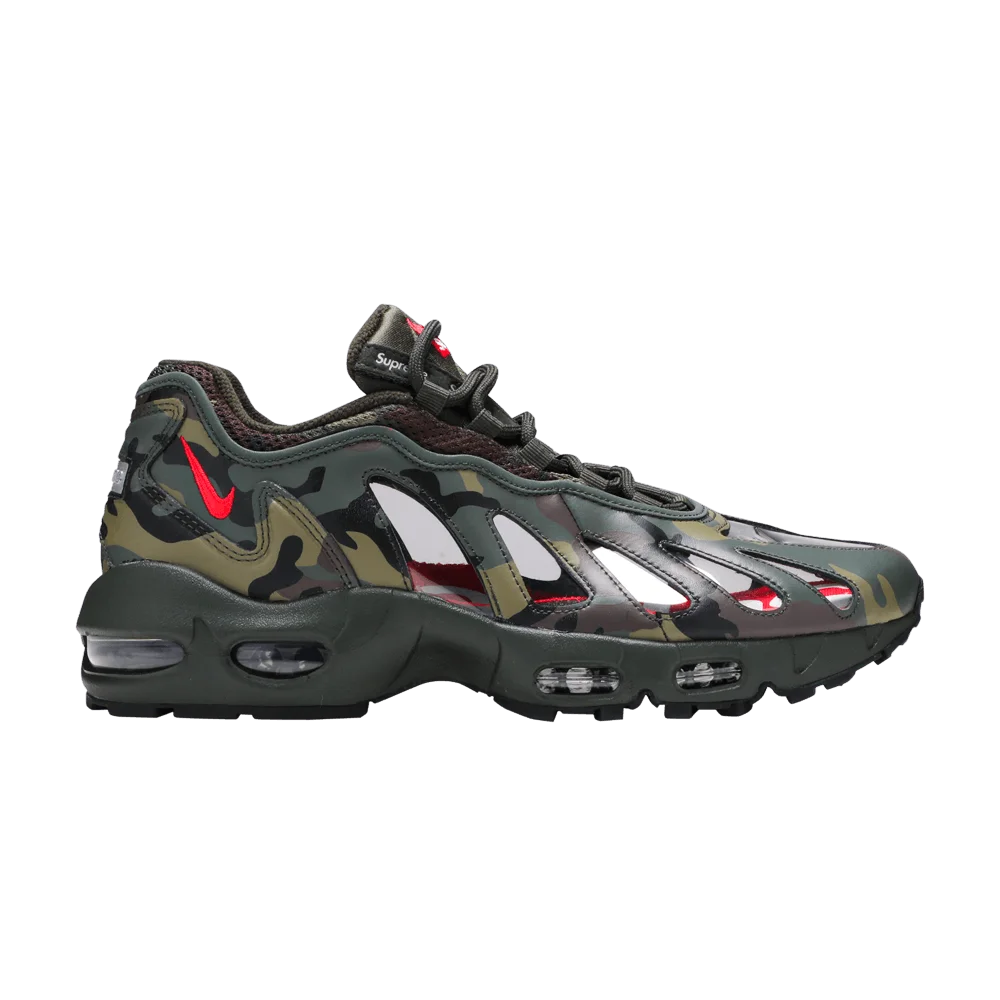 Кроссовки Supreme x Nike Air Max 96 'Camo'
