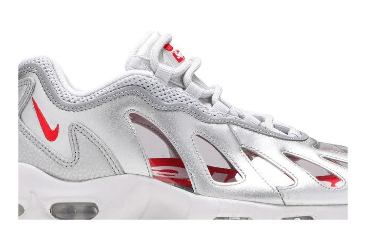 Кроссовки Supreme x Nike Air Max 96 'Metallic Silver'
