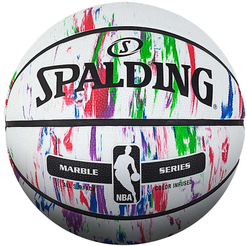 NBA Marble Series Spalding Basketball Ball Infused 1