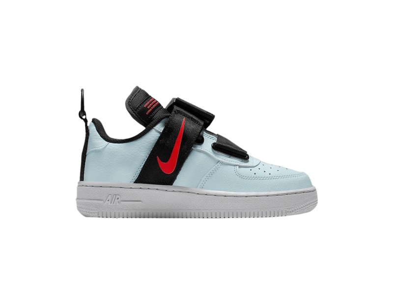 Nike Air Force 1 Utility GS Topaz Mist Wolf Grey