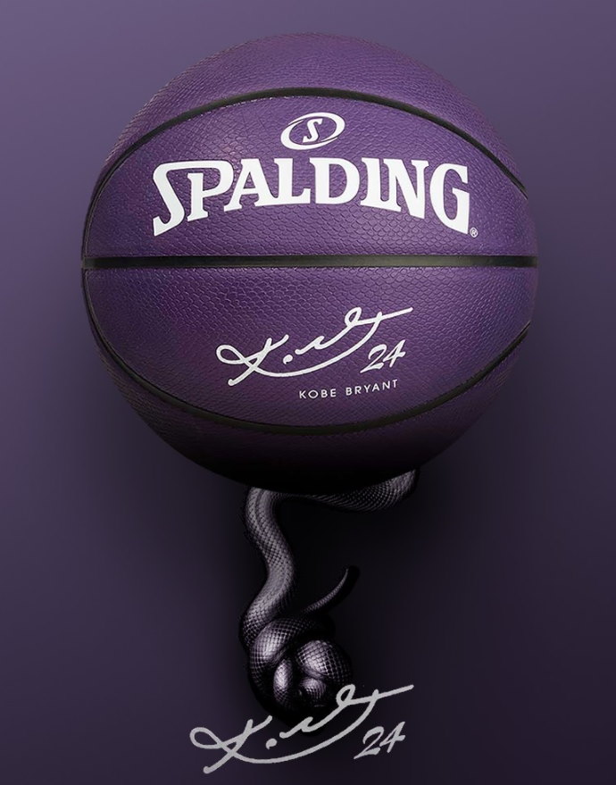 Kobe bryant spalding ball on sale