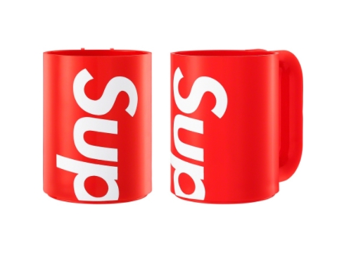 Supreme Heller Mugs Set of 2 Red 1
