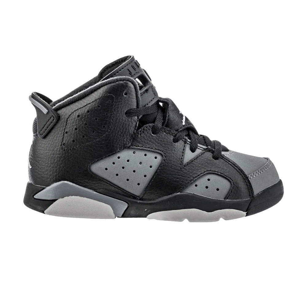 Кроссовки Air Jordan 6 Retro PS 'Black Cool Grey'
