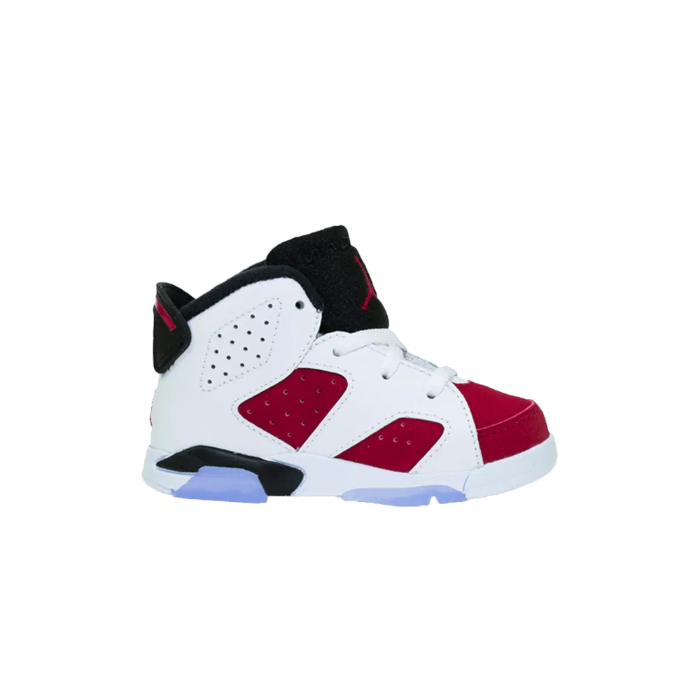 Кроссовки Air Jordan 6 Toddler 'Carmine'