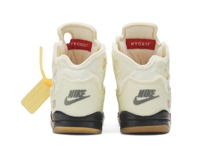 Кроссовки Off-White x Air Jordan 5 Retro SP PS 'Sail'
