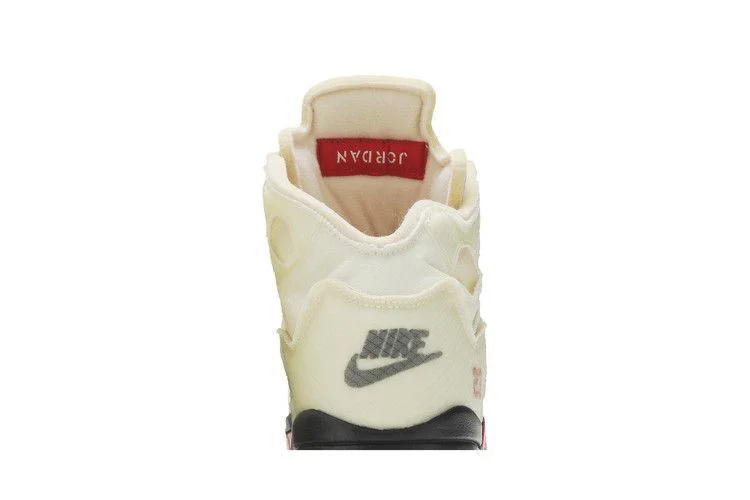 Кроссовки Off-White x Air Jordan 5 Retro SP PS 'Sail'