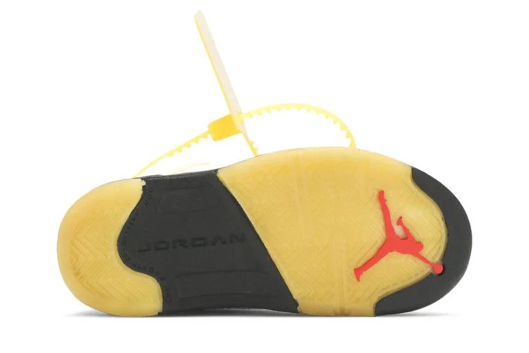 Кроссовки Off-White x Air Jordan 5 Retro SP TD 'Sail'