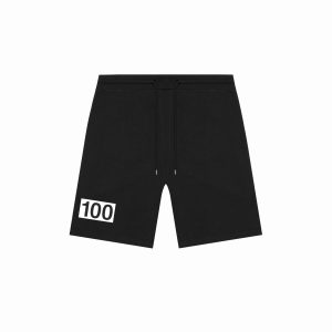 100 Thieves Numbers Fleece Short Black