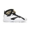 White/Metallic Gold-Black