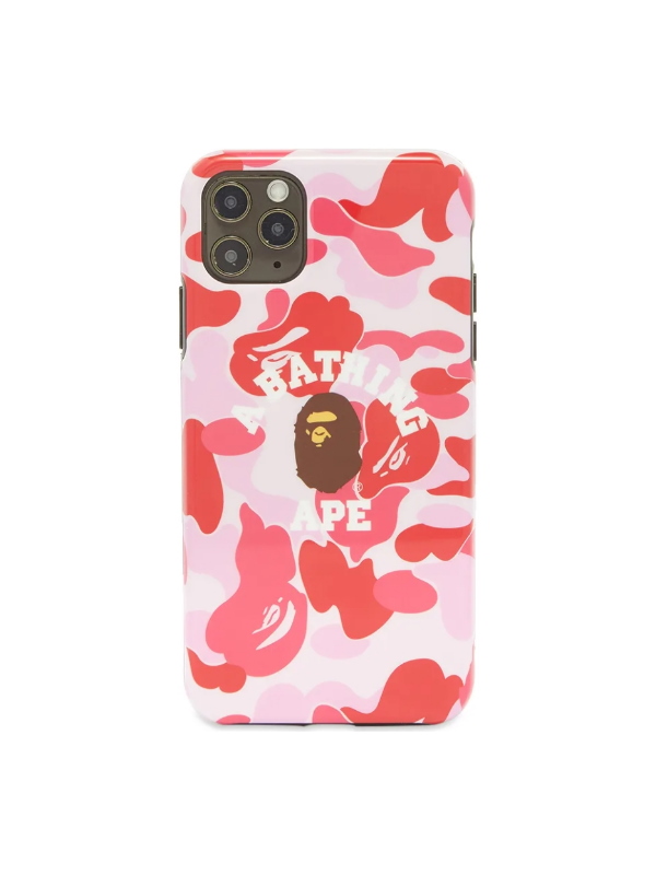 BAPE ABC Camo College iPhone 11 Pro Max Case Pink 1