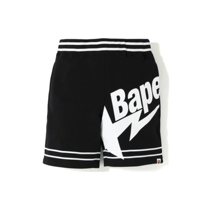 BAPE Bapesta Shorts Black 1