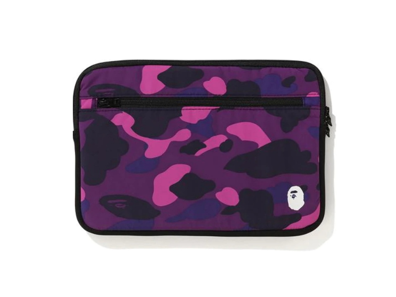 BAPE Color Camo PC Case 13in Purple 1