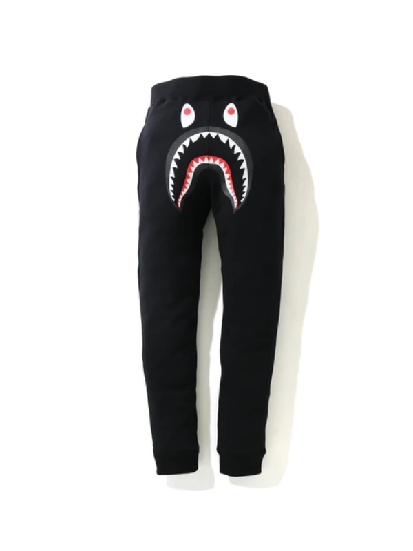 BAPE Shark Slim Sweatpants Black 1