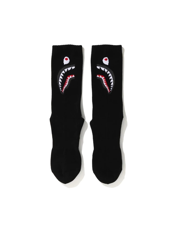 BAPE Shark Socks FW20 Black 1