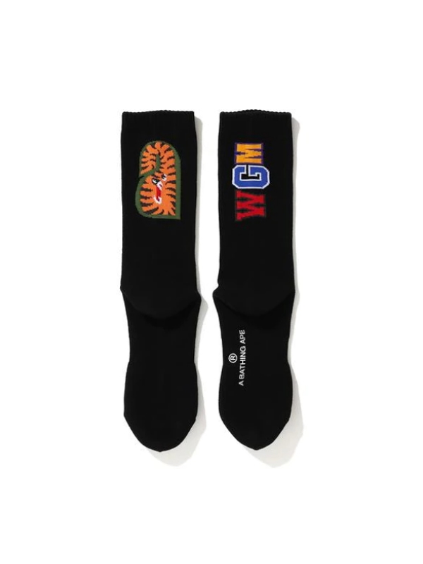 Спортивные носки BAPE Shark Socks (FW20) Black