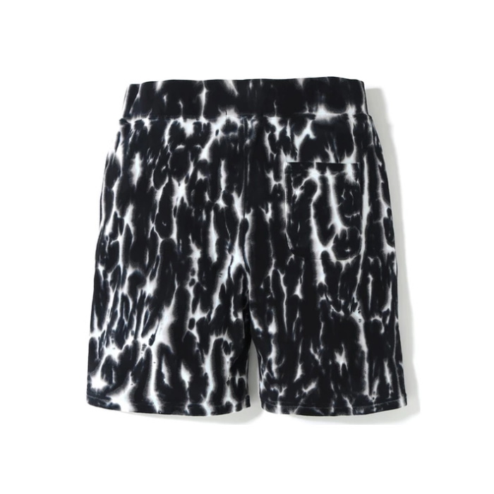 Спортивные шорты BAPE Tie Dye Shark Sweat (SS19) Shorts Black