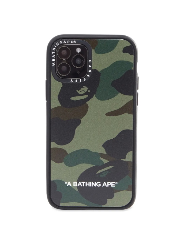 BAPE x Casetify 1st Camo iPhone 11 Pro Case Green 1