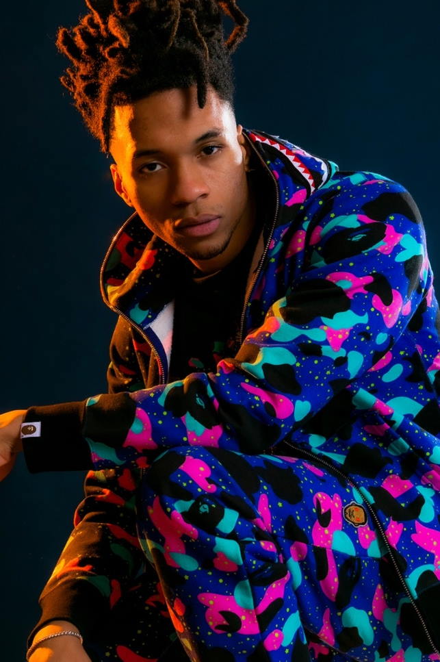 Спортивные штаны BAPE x Kid Cudi Camo Slim Sweatpants Multi