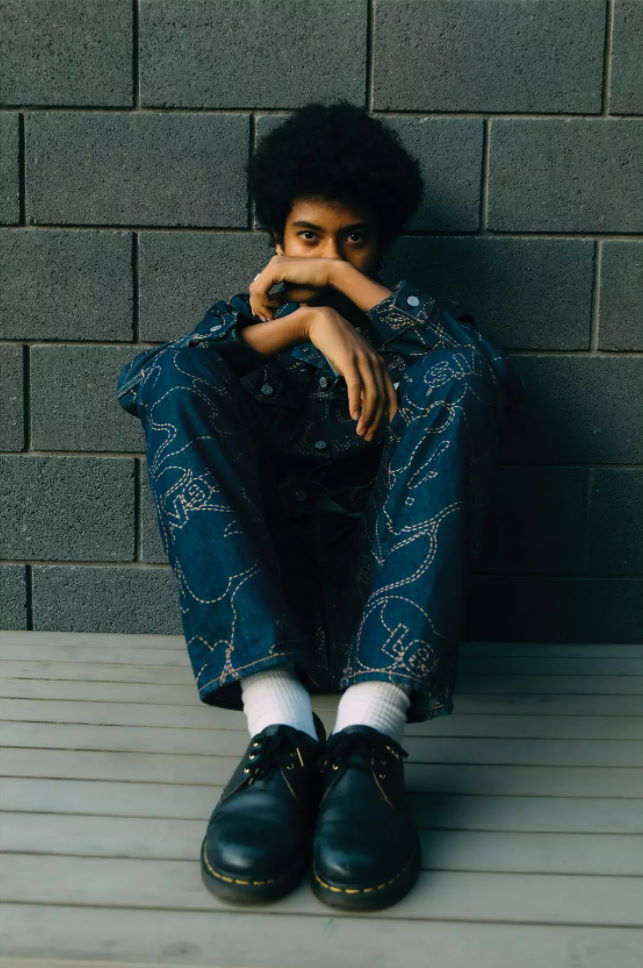 パンツ BAPE / LEVI'S CAMO 501 '93 Levi's® X Bape 501® '93 Straight Fit Men's Jeans - Green