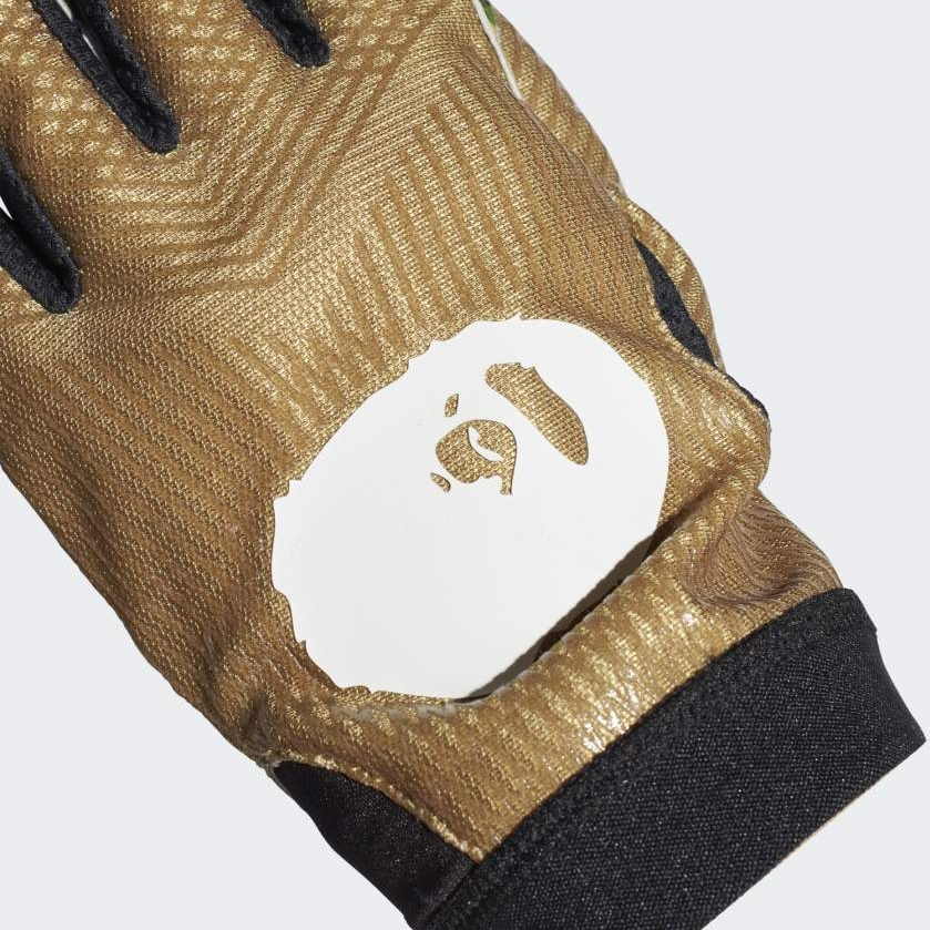 BAPE x adidas Adizero 8.0 Gloves Green