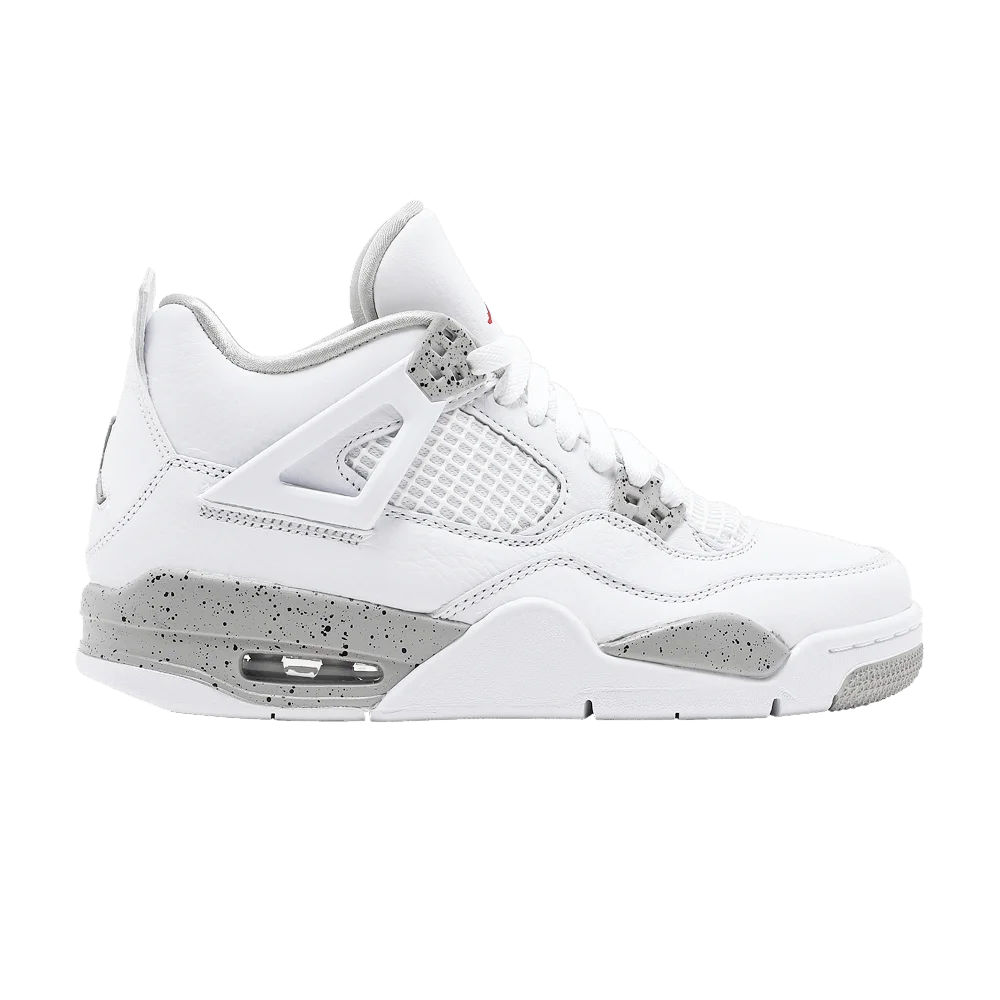 Кроссовки Air Jordan 4 Retro GS 'White Oreo'
