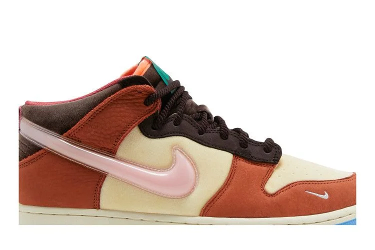 Кроссовки Men's Social Status x Nike Dunk Mid 'Chocolate Milk'