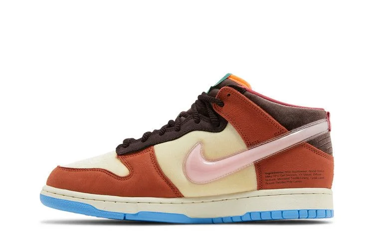 Кроссовки Men's Social Status x Nike Dunk Mid 'Chocolate Milk'