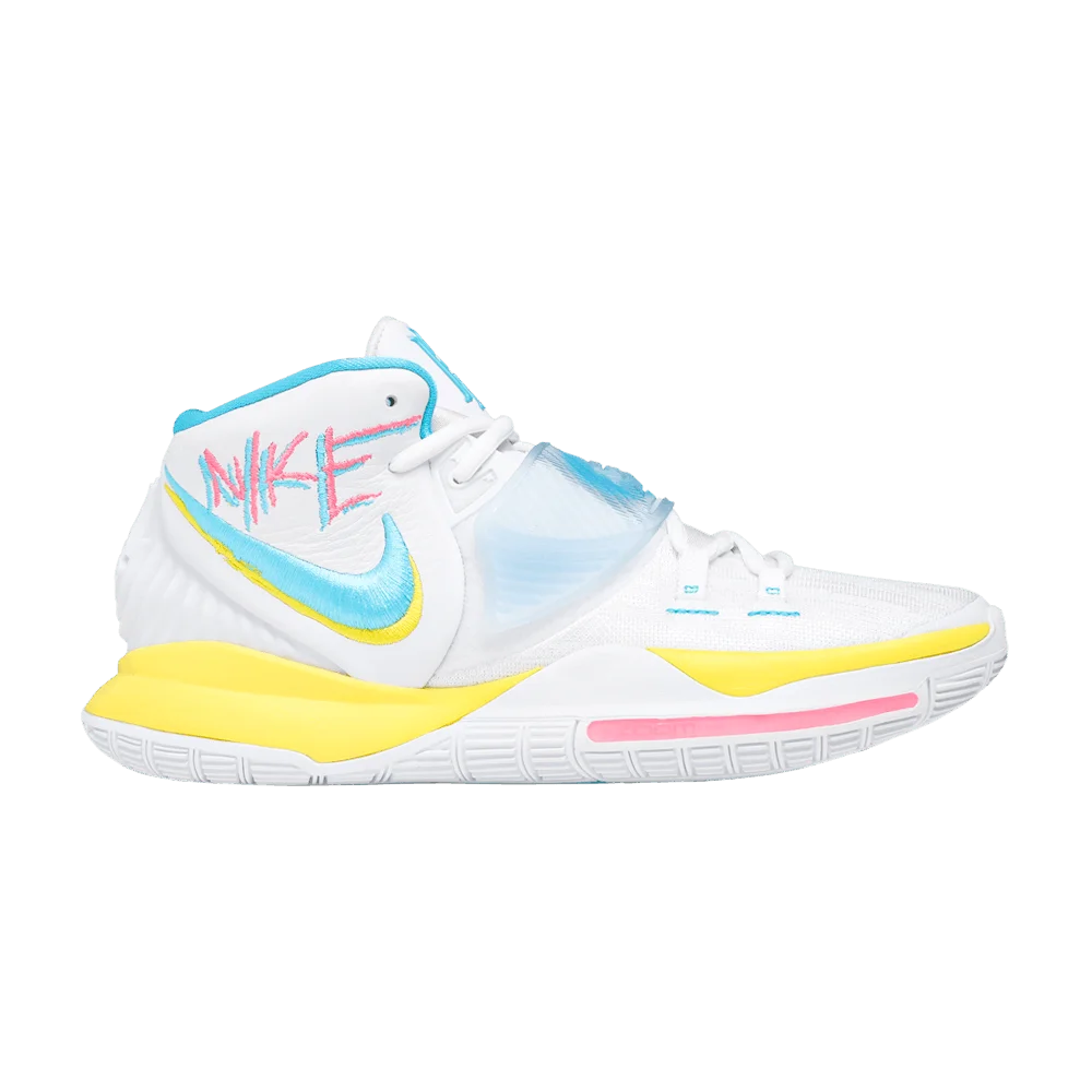 Кроссовки Nike Kyrie 6 'Neon Graffiti'
