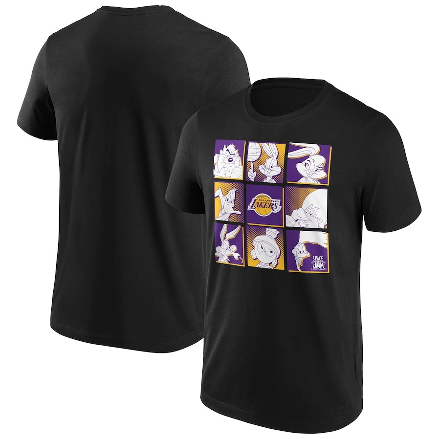Los Angeles Lakers Fanatics Branded Space Jam Tune Squad T Shirt Mens 1
