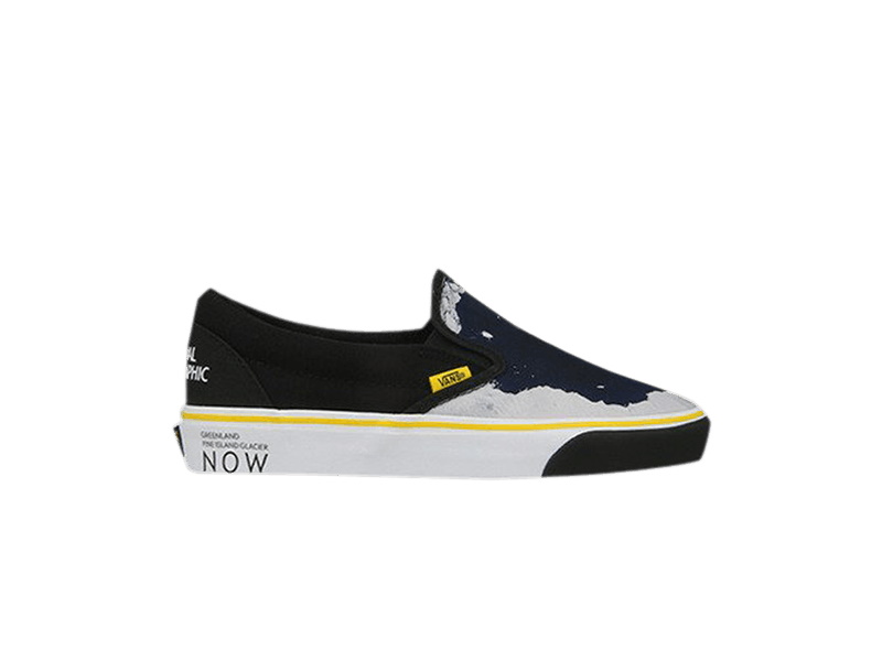 National Geographic x Vans Classic Slip On Then Now Glacier 1