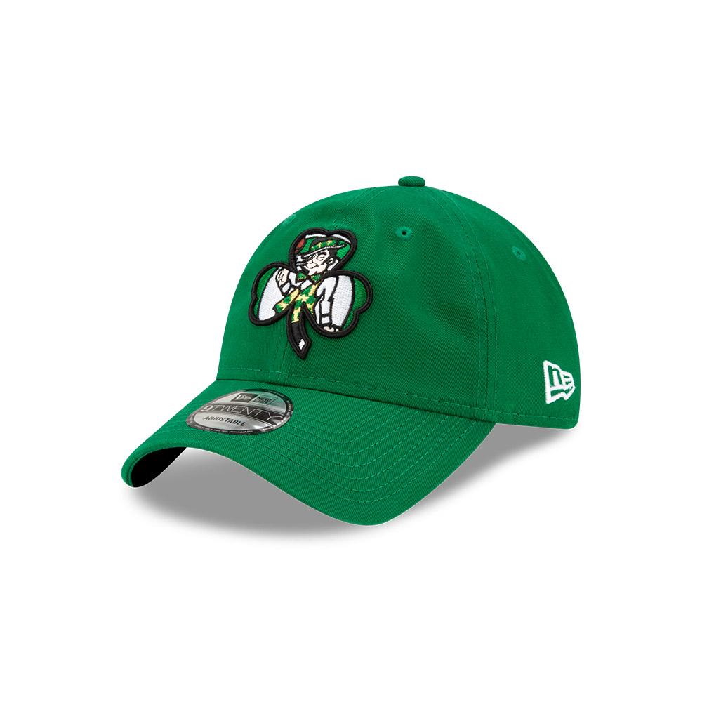 New Era Boston Celtics 9TWENTY 2021 Draft Edition NBA Strapback Hat 1